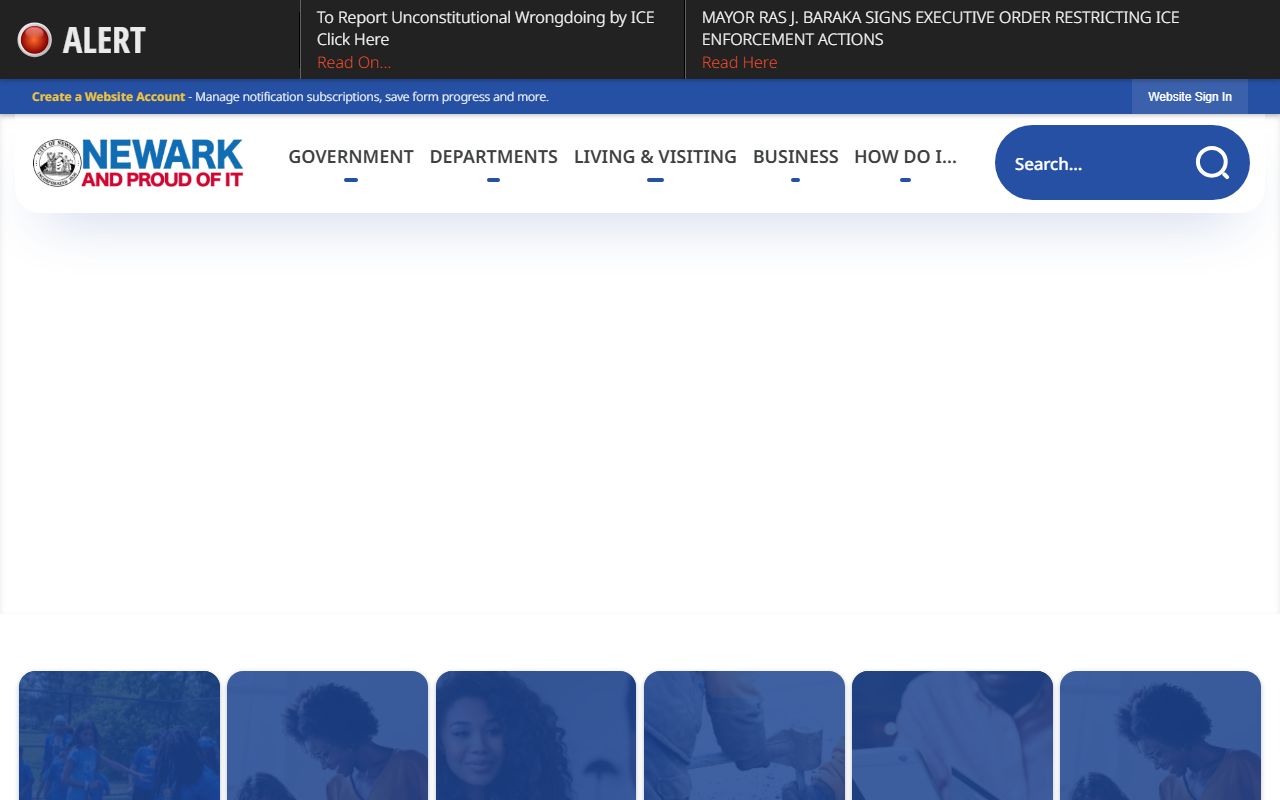 Newark jail mugshots from Newark city official police booking records