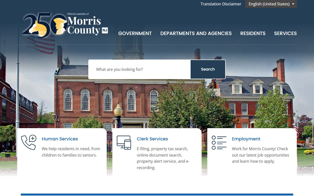 Morris County jail mugshots and booking records from the Morris County official website