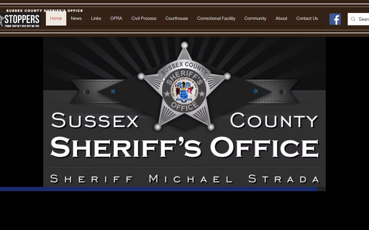 Sussex County jail mugshots Sheriff's Office